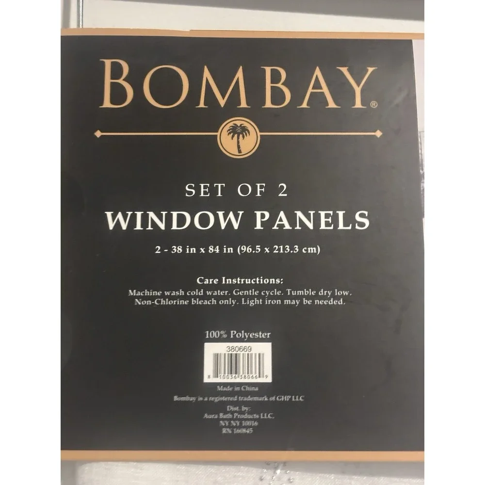 Bombay Window Panel 84